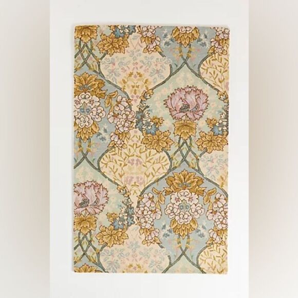 Anthropologie Hand-Tufted Besiana Wool Rug 2” X 3” - Picture 1 of 6